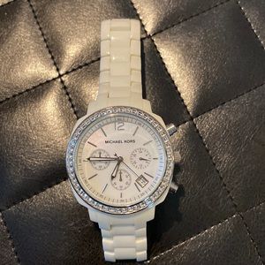 Michael Kors white watch